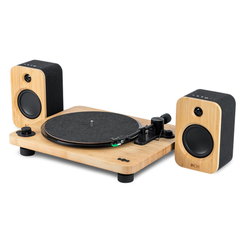 Stir It Up Lux Wireless Turntable  & Get Together Duo Speaker Bundle